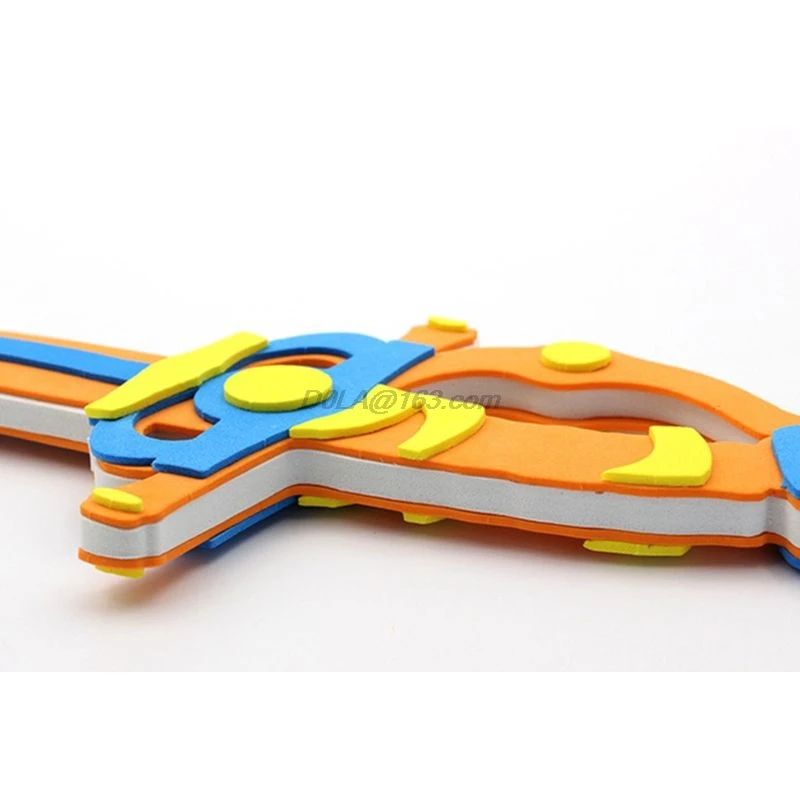 OOTDTY EVA строительный меч DIY безопасность 3D головоломки пенопластовые игрушки
