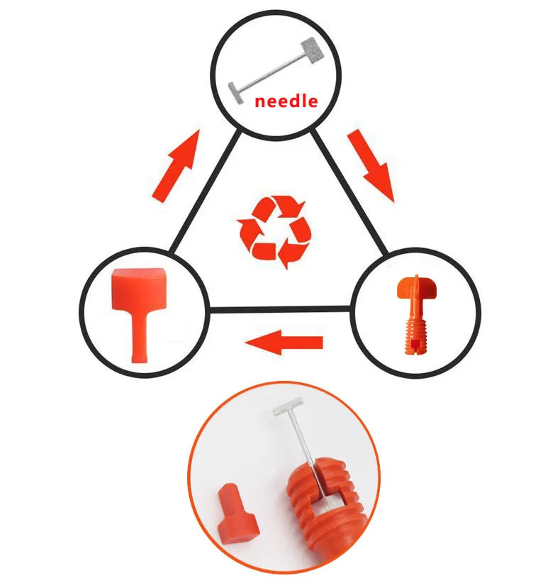 Миниатюрные клиновидные выравнивающие щипцы для выравнивания плитки система