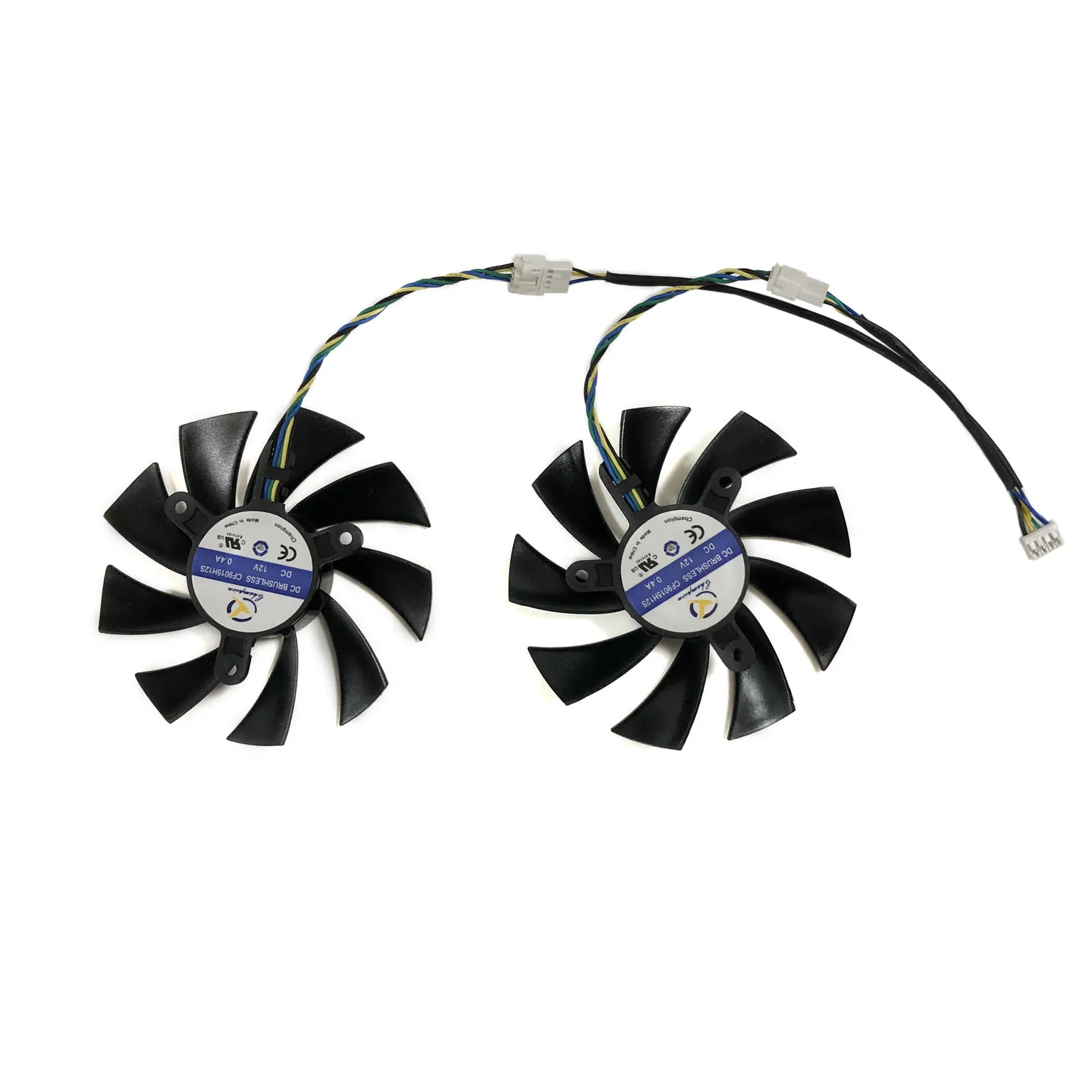 2 pcsset pla09215b12h gpu cooler for zotac rtx 3060 twin edge oc video card can replace cf9015h12s free global shipping