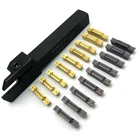 MGEHR1010 MGEHR1212 машина для нарезания канавок инструмент держатель + 10 шт. MGMN150 MGMN200 карбида канавок вставки, токарный инструмент CNC режущий инструмент