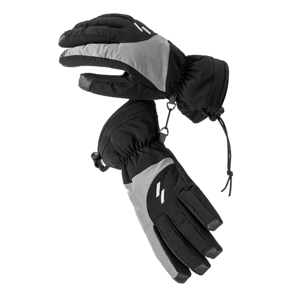 Winter Thermal Ski Gloves Leather Heated Gants Chauffant Glove Cycling Motorcycle Bicycle Skiing Unisex New | Спорт и развлечения