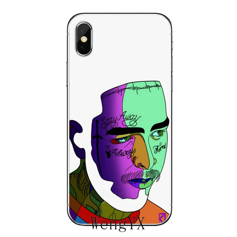 Чехол для телефона rapper Post Malone Samsung Galaxy Note 10 9 8 5 4 S10E S10 Lite S9 S8 S7 S6 Edge Plus S5 S4 Mini |