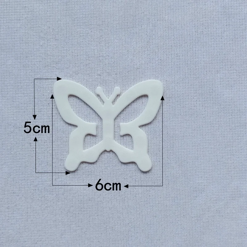 8 шт. Нескользящие бюстгальтер ремешок зажимы бабочка декольте Управление Скрыть