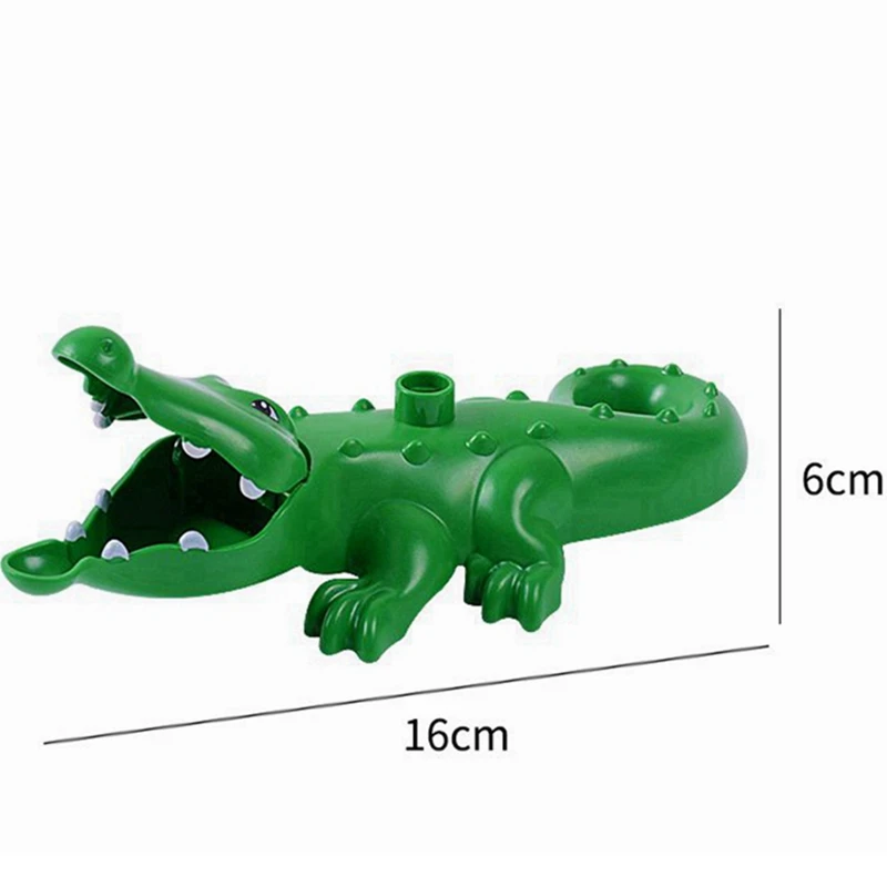 Duplo строительные блоки животные динозавр жираф кроличья кожа черепаха тигр Лев