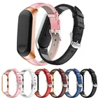 Ремешок для часов Xiaomi Mi Band 4, 3, из натуральной кожи