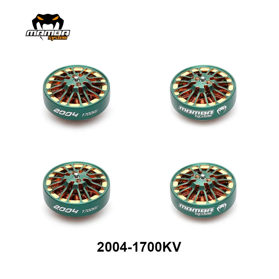 

DIATONE MAMBA TOKA 2004 RC бесщеточный двигатель 3,5 кв зеленый костюм для-5 дюймового пропеллера для FPV гоночного дрона квадрокоптера часть