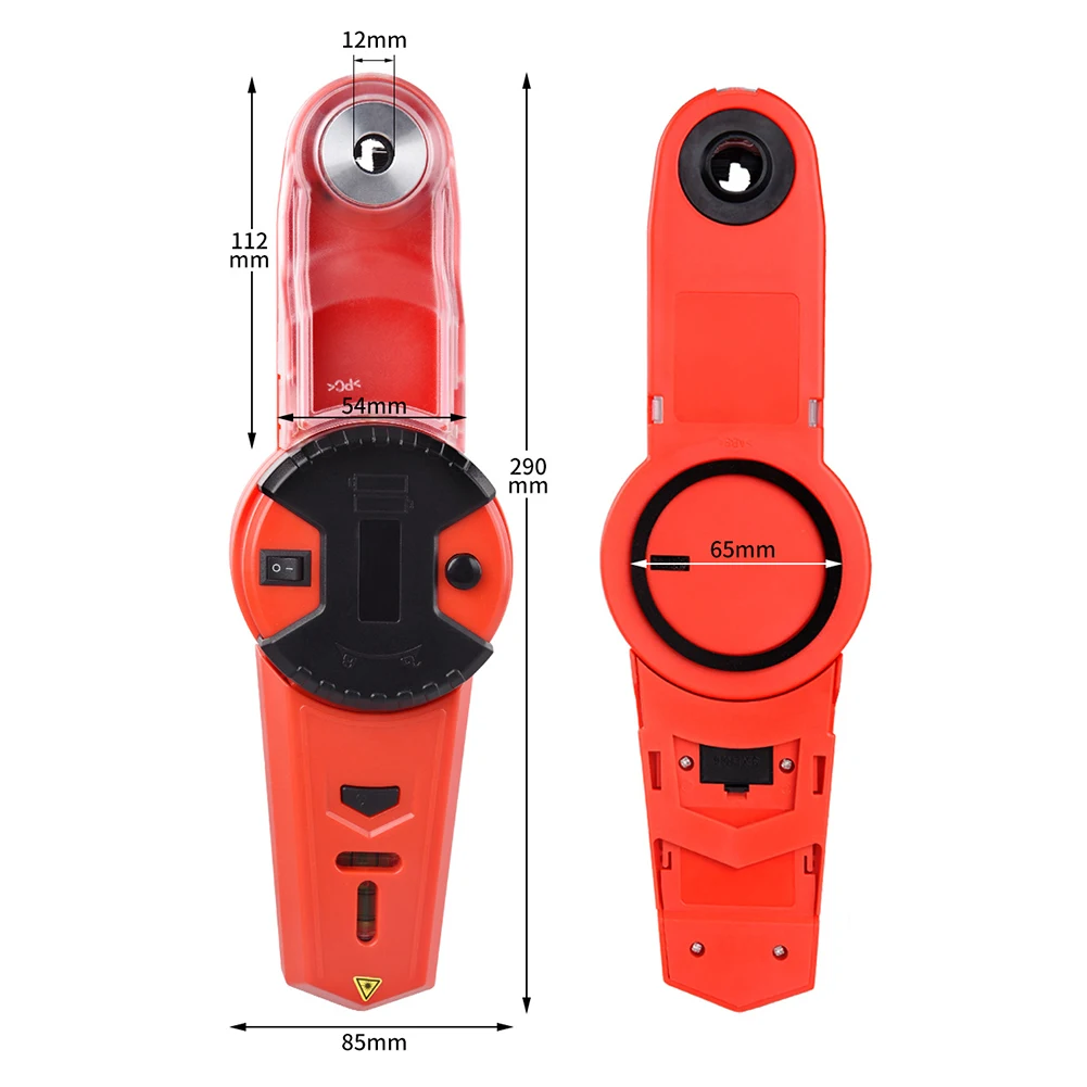 

Infrared Bubble Level Meter Electric Drill Dust Box Collector for Impact Drill Electric Hammer Screwdriver Dust-free Drilling