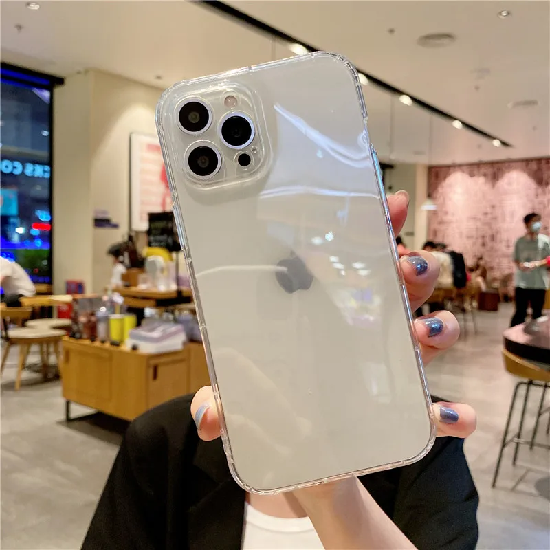 Оригинальный чехол для телефона Apple iPhone 11 12 13 Pro Max mini 7 8 plus цветной с полным