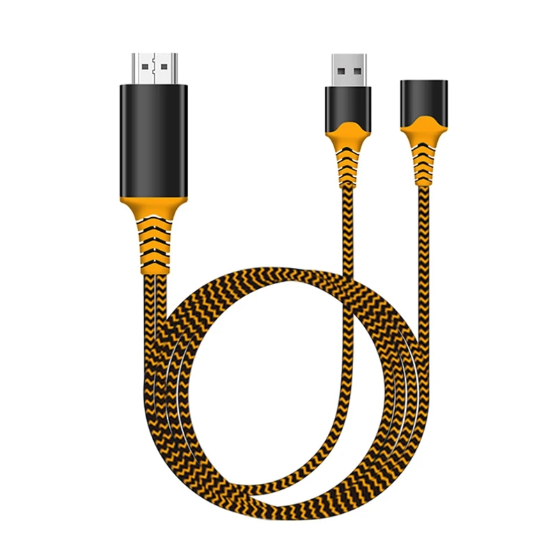 Кабель для IOS и HDMI HD 1080P адаптер телефона видео TypeC Micro USB Женский универсальный iPhone