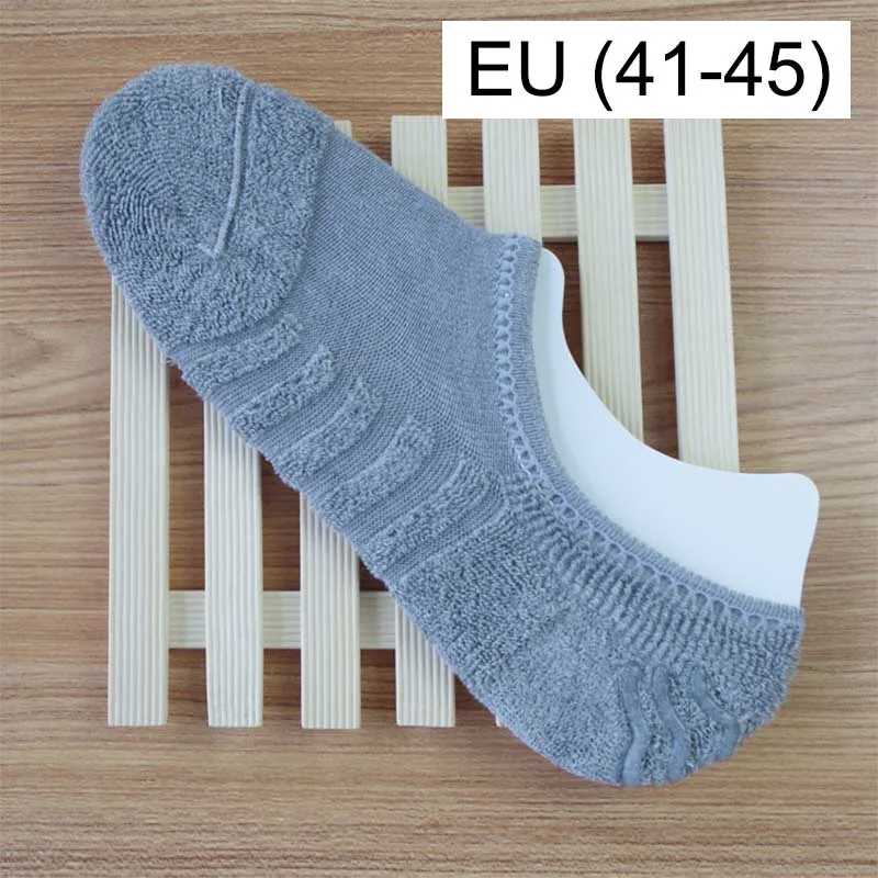 Носки мужские хлопковые в полоску модные невидимые дышащие стрейчевые удобные