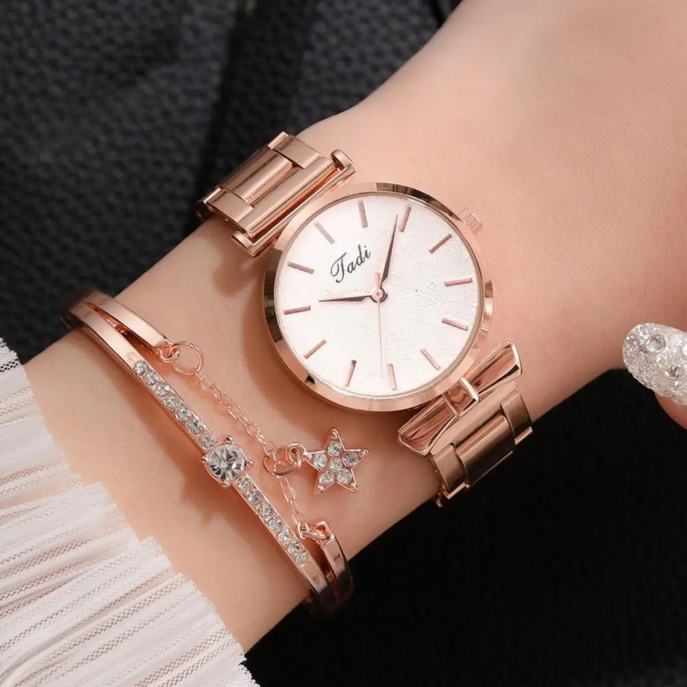 

Милый браслет для часов, 2 шт./компл., кварцевый женский аксессуар, удобный браслет из искусственного кристалла, кварцевые часы, лучшие рожде...