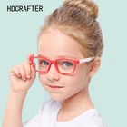 HDCRAFTER новые детские очки с защитой от синего излучения, очки для мальчиков и девочек, оправа для очков, простые очки, детские оправы для очков, очки
