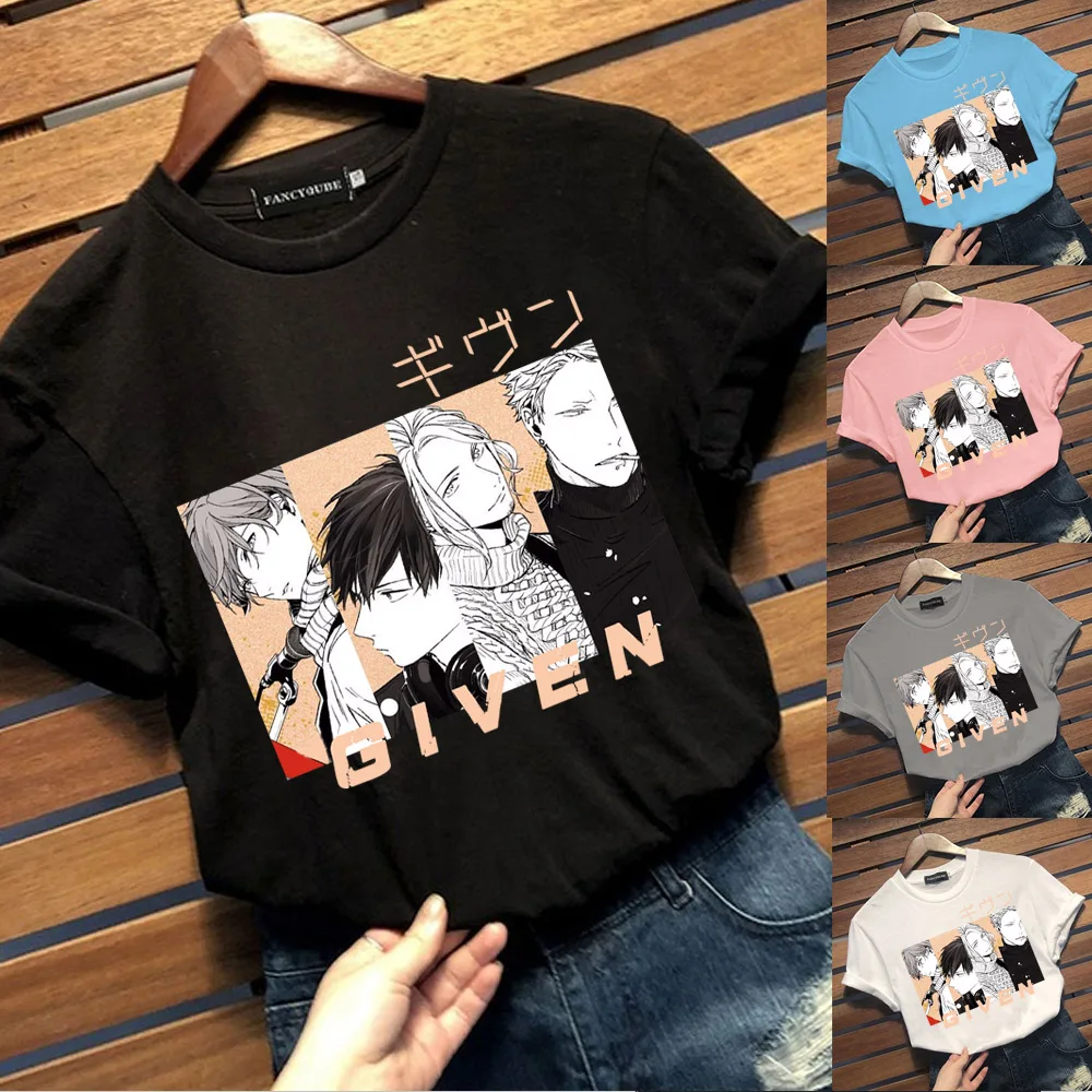 

Hot Anime Sato Mafuyu Uenoyama Ritsuka Nakayama Haruki Kaji Akihiko T-Shirt Men Women Cotton T Shirt Given Music Casual Top