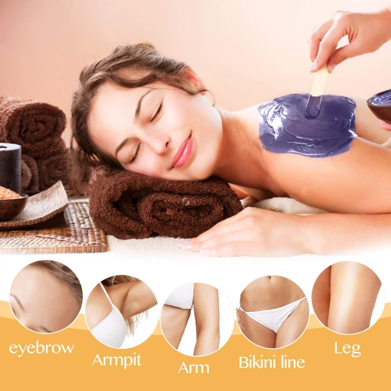 

NEW LED Display Wax Warmer Heater Electric Hands Spa Hair Removal Depilatory Melting Wax Machine Pot Temperature Control
