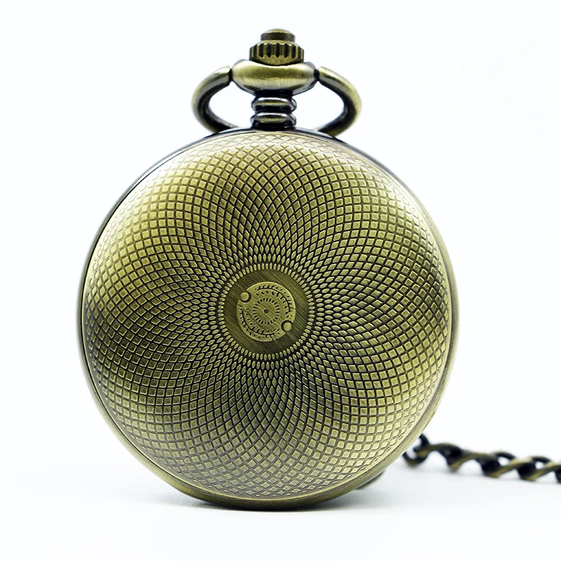 Винтажные дизайнерские Механические карманные часы с автоподзаводом изысканная