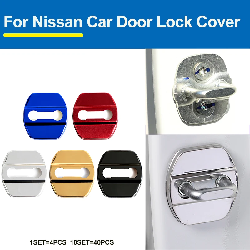 

For Rio Ceed Sportage Soul Cerato K2 K3 K5 Sorento Ven Accessory 4pcs 40pcs Car Decoration Car Door Lock Covers Case Protective