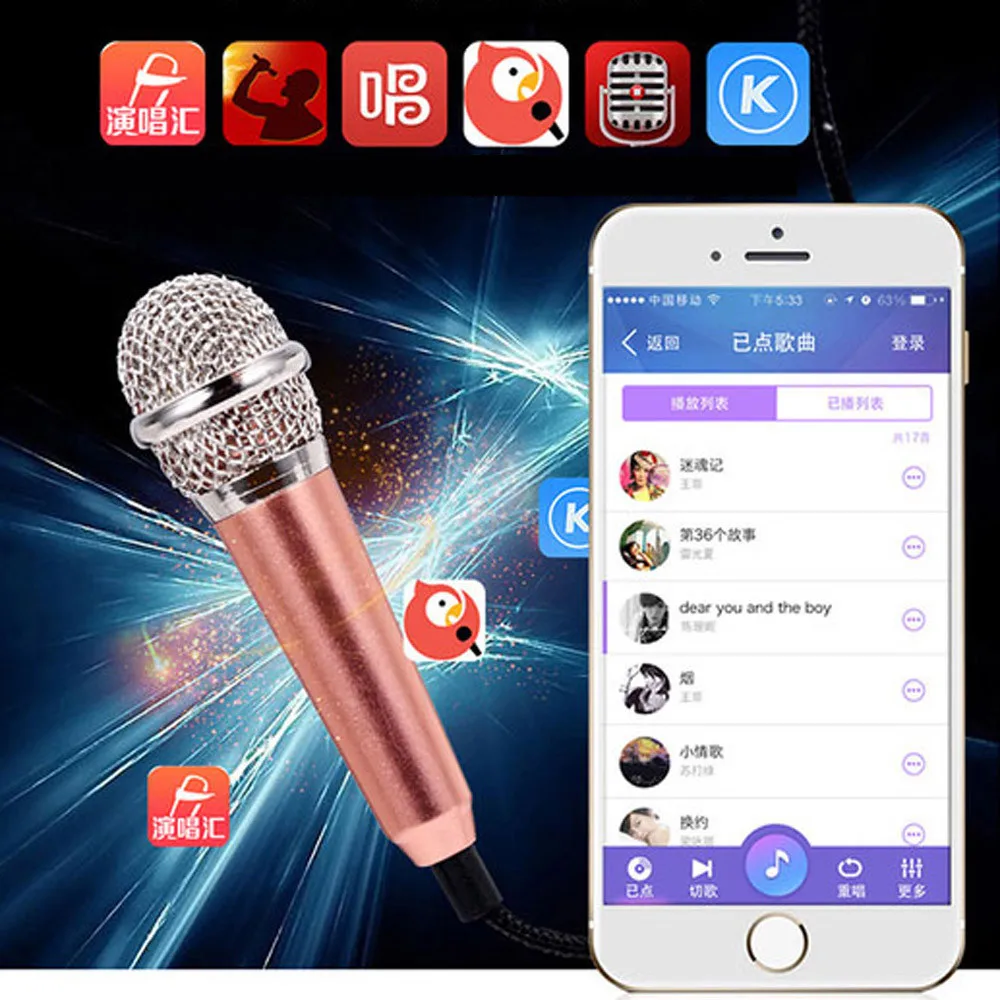 мини конденсаторный микроф