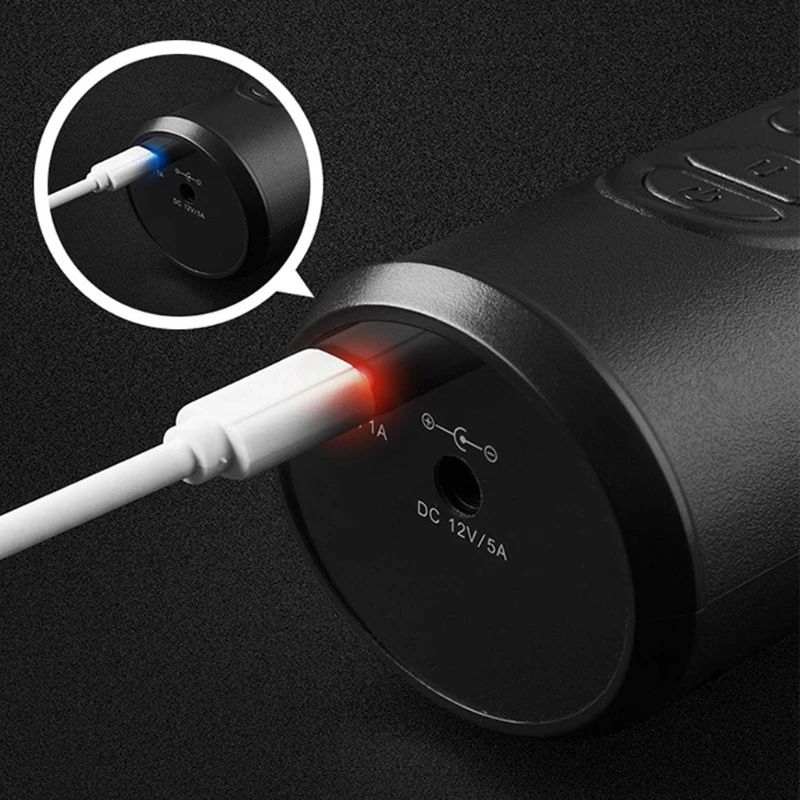 

12V Car Electric Air Pump Preset Tire Pressure LED Lighting Lamp Rechargeable Digital Display Portable Inflator Pump