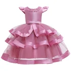 Детские платья для девочек; Платье принцессы; Свадебное платье с цветочным узором для девочек; Платье для дня рождения; Детский костюм; vestido infantil
