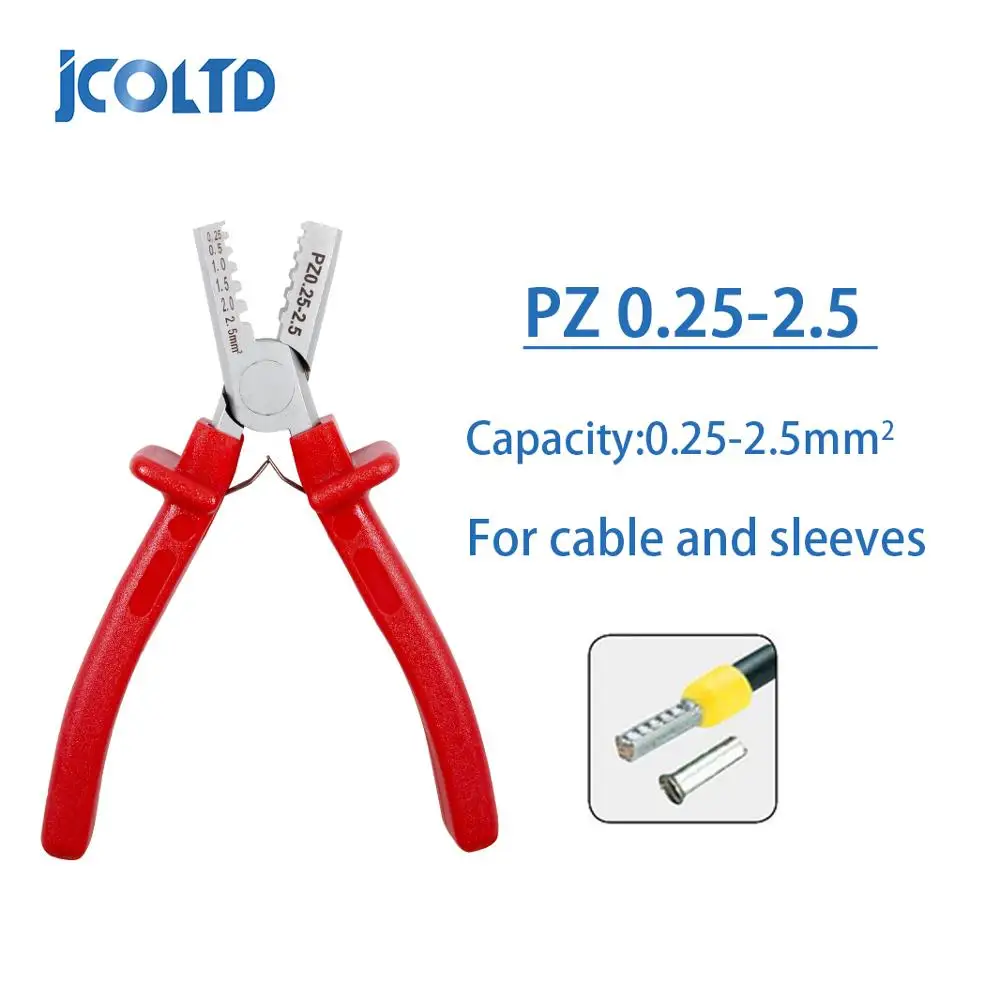 Crimping Tube Terminal Pliers 0.25-35mm Mini Crimper electrical Tools | Инструменты