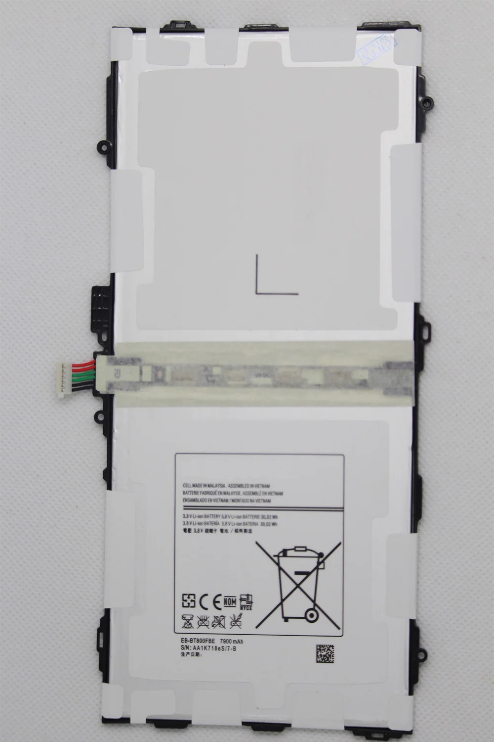 Аккумулятор для Samsung GALAXY Tab S 7900 T801 T805C SM-T805 T807 2 шт./Лот оригинальное качество 10 5 мАч
