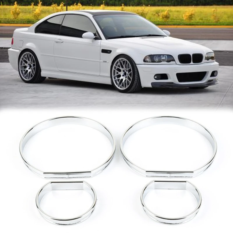 4 шт. бриллиантовые кольца для BMW E46 M3|Комплекты датчиков и приборные панели| |