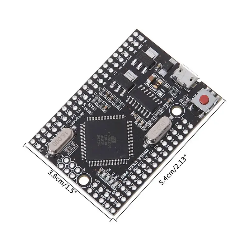 Mega2560 Pro Development Board CH340G/ATmega2560 16AU чип с штыревыми головками 4XFB|Запчасти фильтров для