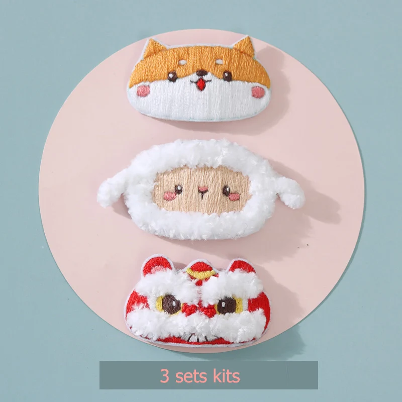 Набор для вышивки детских волос без отделки |