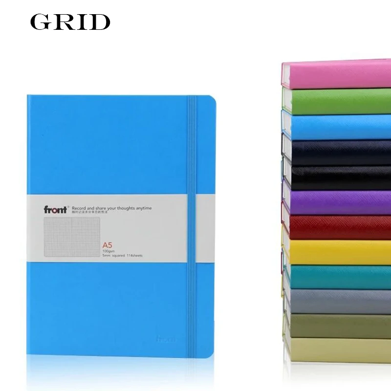 Бандажная сетка в горошек A5 мягкая обложка для дневника блокнота 228 страниц