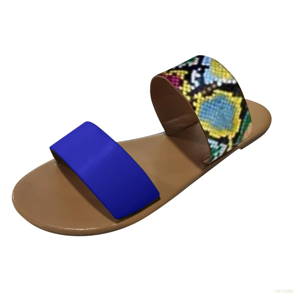 

Summer Women Slippers Flats Open Toe Slippers Female Gladiator Slippers Transparent Fashion Sandals Shoes Slip-on Slippers 2020