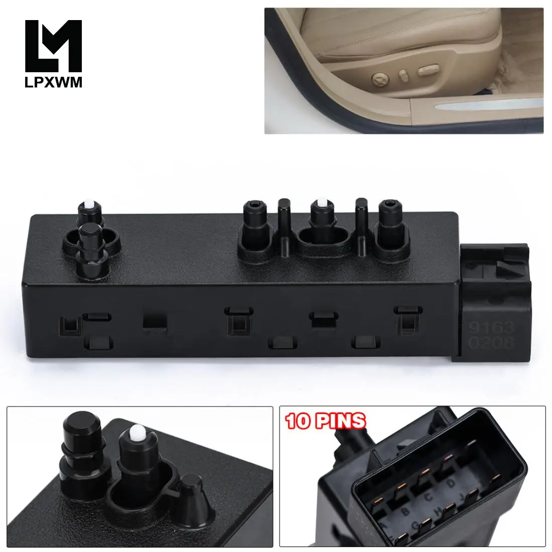 

Переключатель регулировки сиденья 25974714 25974715 для Chevrolet Camaro 2010-2015