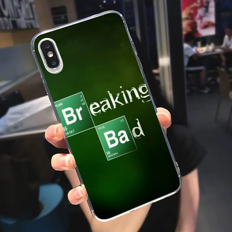 

American TV series Breaking Bad Phone Case Transparent soft For iphone 5 5s 5c se 6 6s 7 8 11 12 plus mini x xs xr pro max