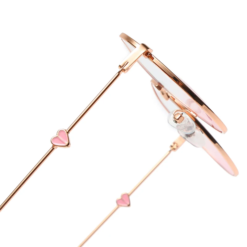 Женские солнцезащитные очки для близорукости с градиентными розовыми линзами 0 1