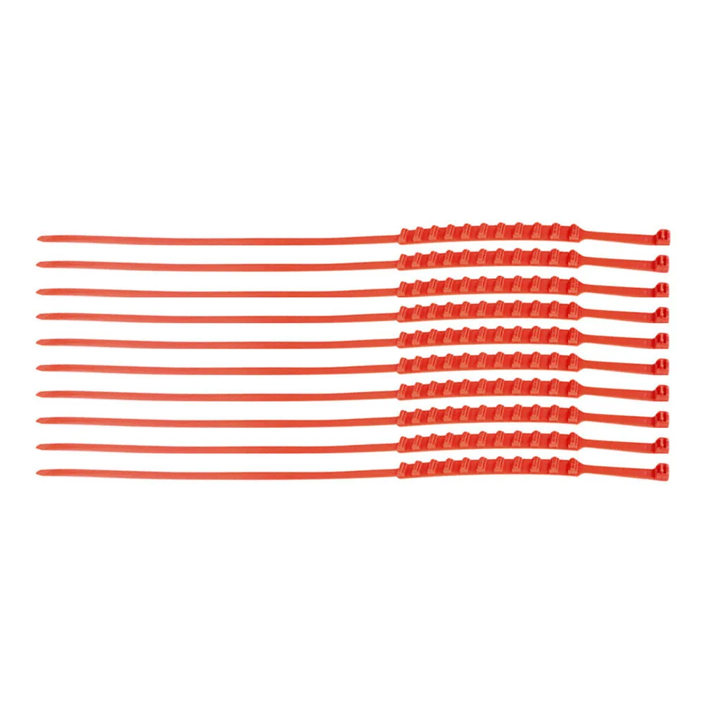 . 10 штук в партии универсальные мини пластиковые зимние шины для мотоциклов цепи