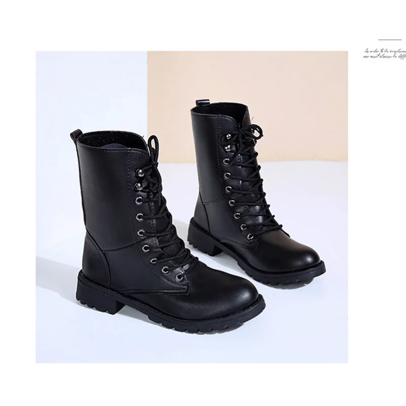 Женские ботильоны из искусственной кожи повседневные весенние женские 2019 | Обувь