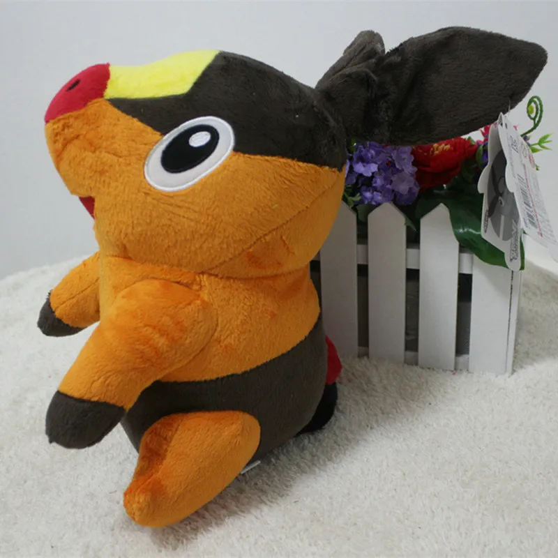 

Pokemon Game Anime Cartoon Tepig Plush Toy Kawaii Animal Pig Soft Stuffed Doll Kids Gift 25cm