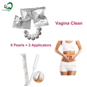 Yoni жемчуг медицинская Вагина тампон фиброиды Аппликаторы китайская медицина женщина вагинальный Детокс Womb Исцеление очищающий мяч толкатель