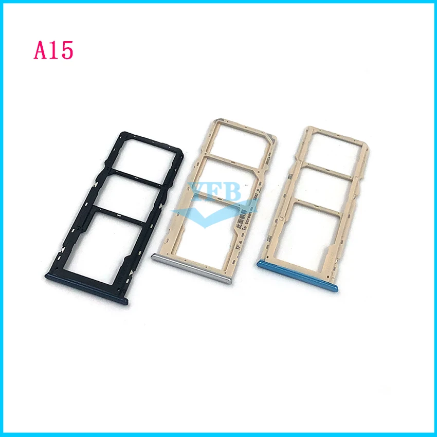 Две Sim карты держатель для карт слот Micro SD памяти лоток OPPO A15 A15S A72 4G запасные части