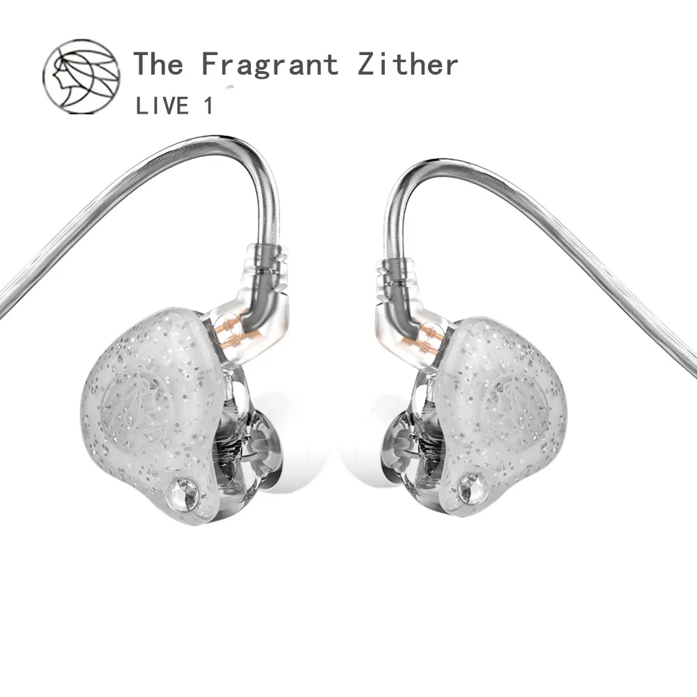 TFZ LIVE 1 2DD наушники в ухо HIFI монитор для бега спортивные гарнитура Графеновый блок