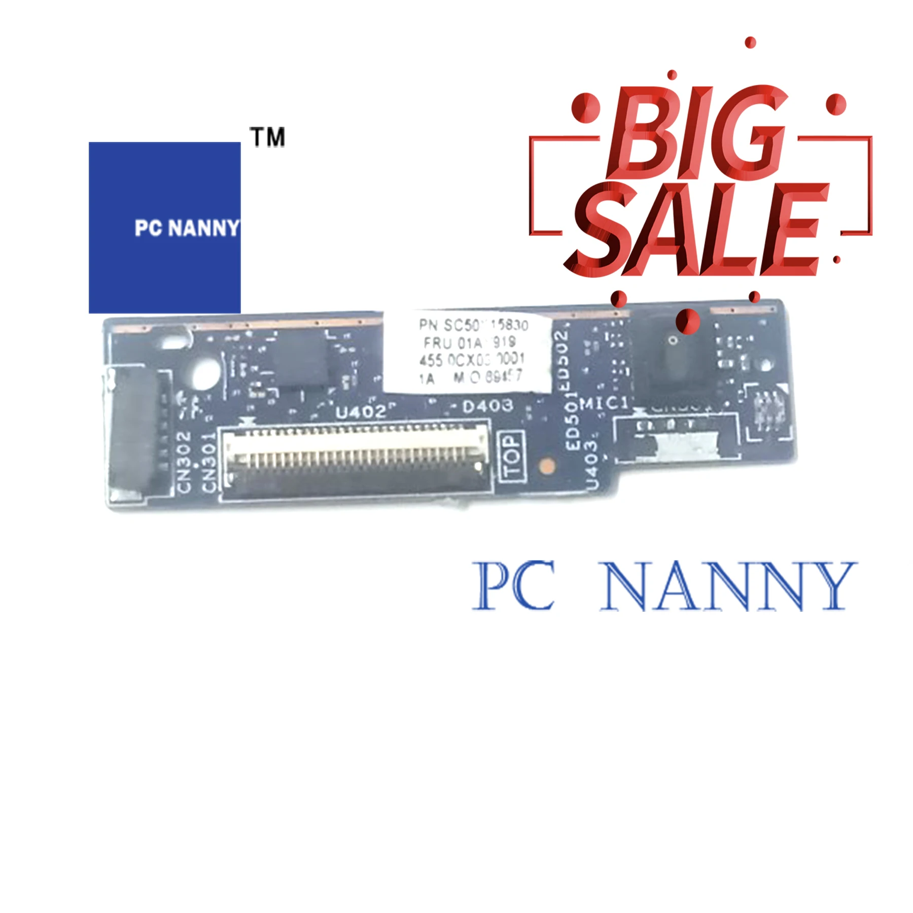 

PCNANNY для сенсорной платы Lenovo 01AY919 448.09u07.0011 448.09u20.0011