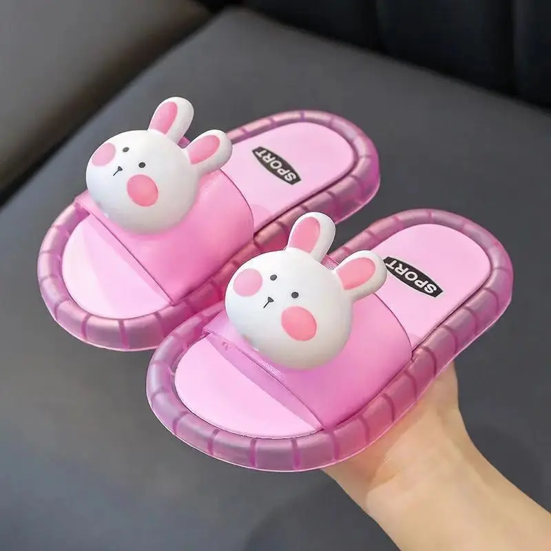 

2021 Girl Slippers Children LED Kids Slippers Baby Bathroom Sandals Kids Shoes for Girl Boys Light Up Shoes Toddler