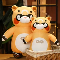 game genshin impact xiangling guoba raccoon bear plush doll cosplay props plush toy pillow