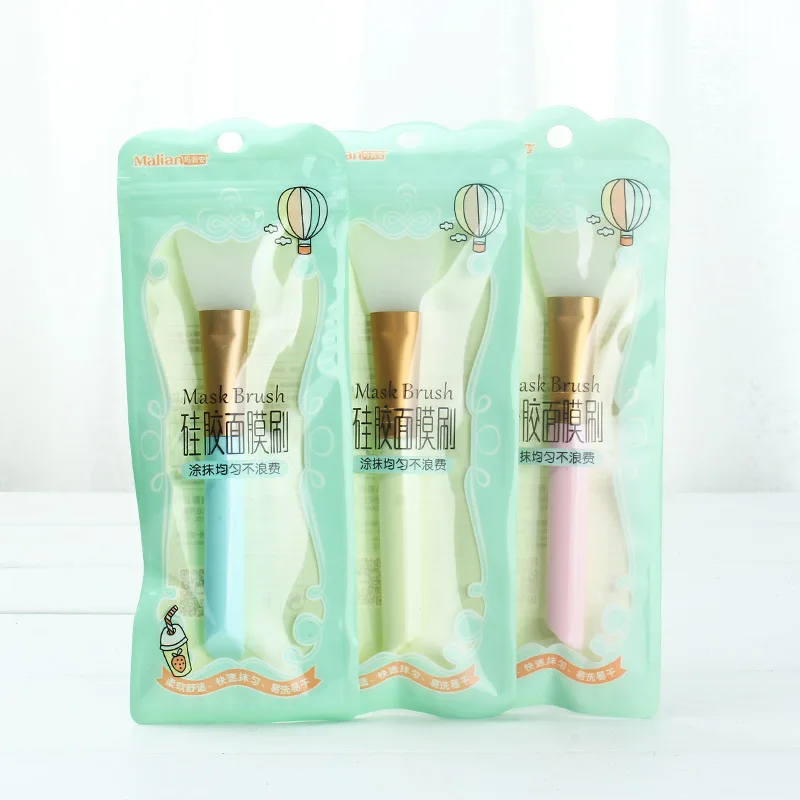 

1PC Silicone Face Mask Brushes Flexible Facial Mud Mask Hairless Moisturizers Applicator Tools Charcoal Mixed Mask brochas