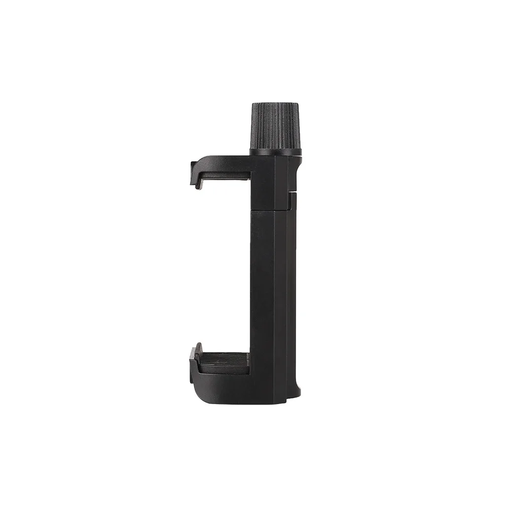 durable mobile phone clip adapter universal for tripod monopod holder clamp bracket stand holder mount black free global shipping