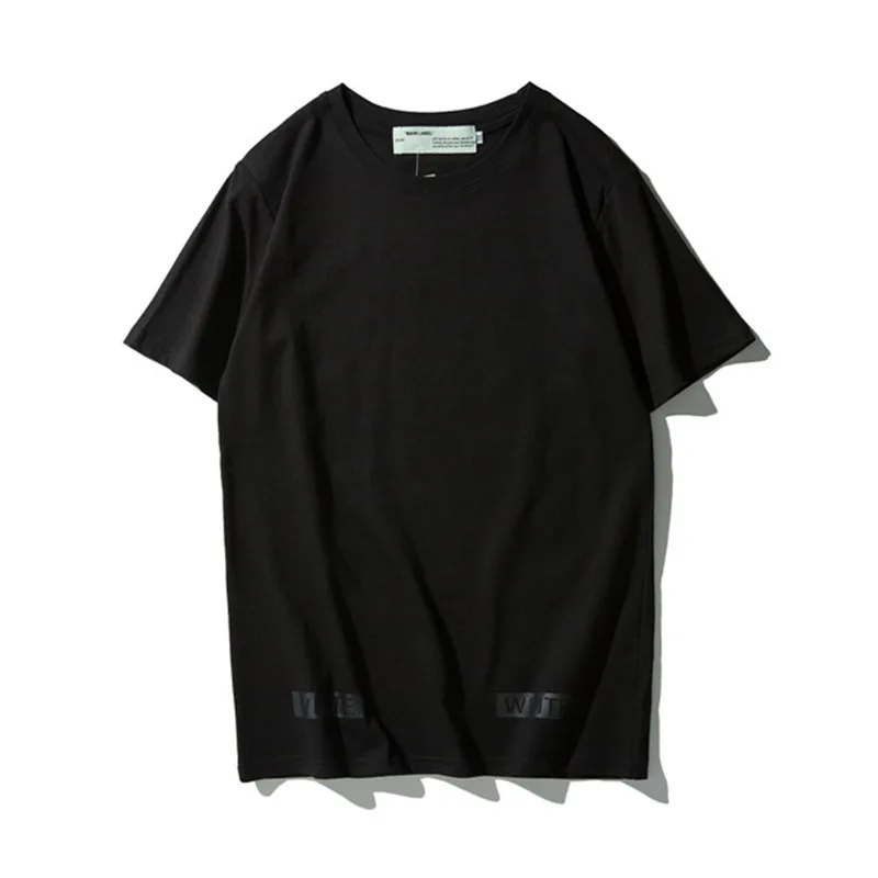 

Fashion brand off ow white summer couple new fashion street skateboard hip hop short sleeve T-shirt