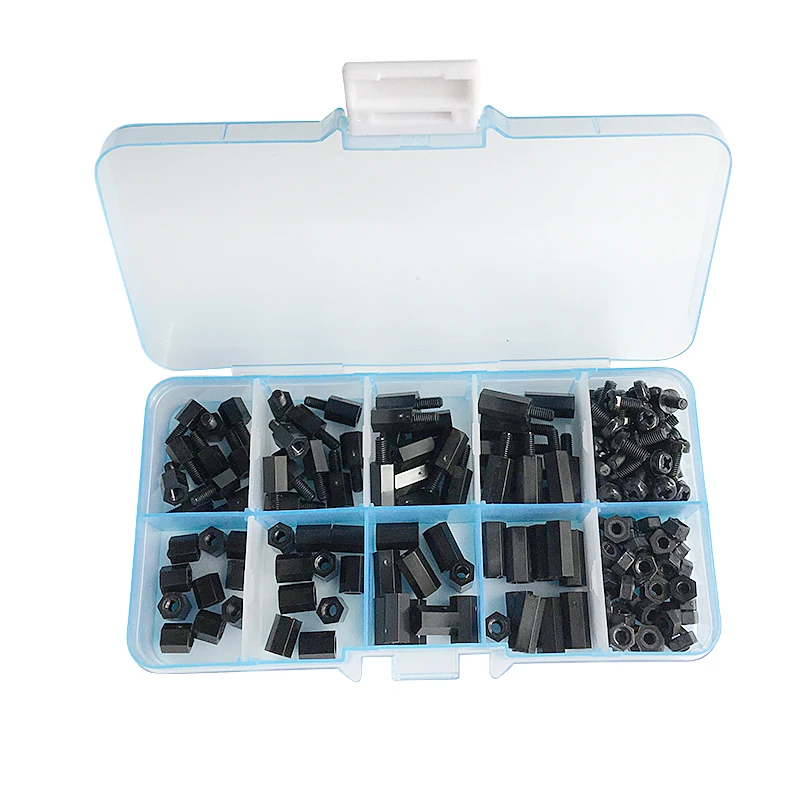 180 шт./лот M2/M2.5/M3 оптовая продажа Женский Мужской Шестигранная стойка прокладка