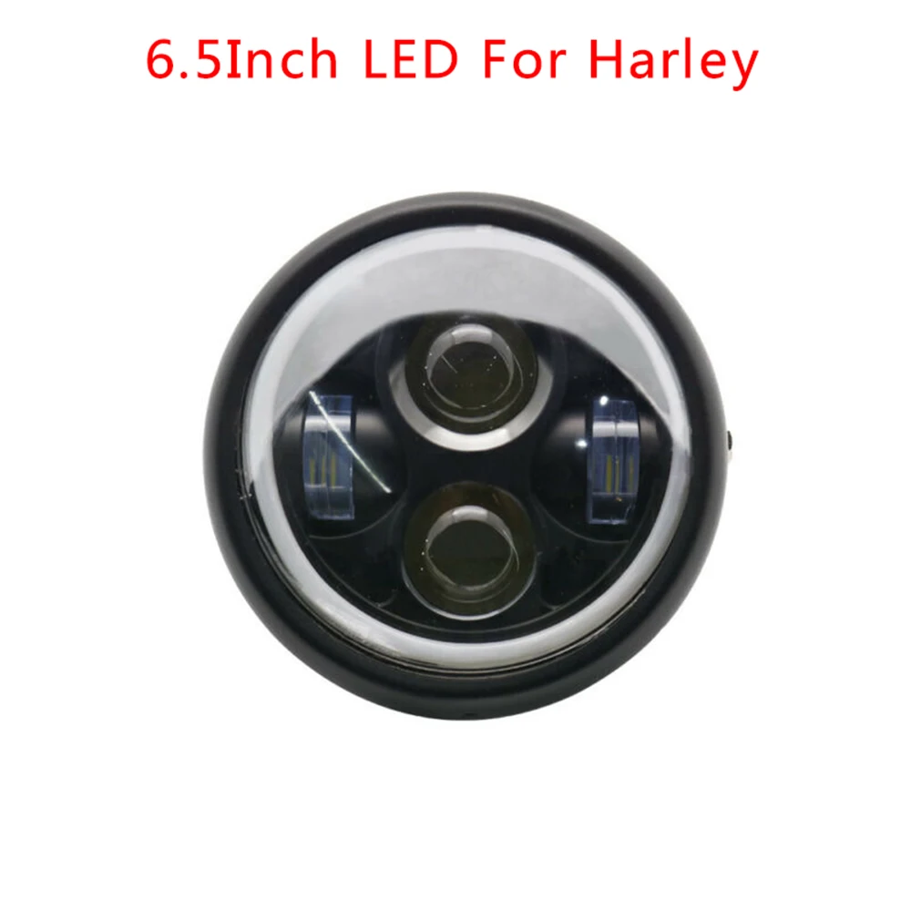 

6.5In Motorcycle Headlight LED Motorcycle Headlight White Angel Halo Ring 1pcs 1pc 1x