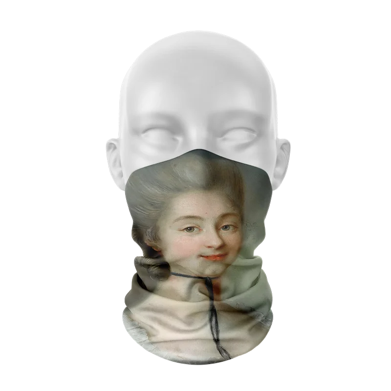 Новый 3D печатных забавные волосы шарф жалюзи картины маслом Ван Гога платок Мона