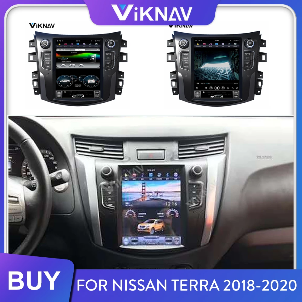 

Vertical Screen Android Car Radio for Nissan Terra 2018 2019 2020 Auto Stereo Receiver Multimedia Player GPS Tape Recorder