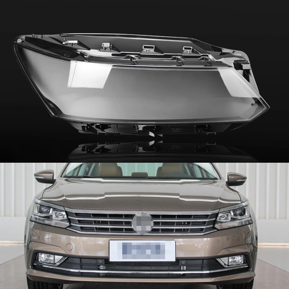 Прозрачные линзы для автомобильных фар Volkswagen VW Passat 2016 2017 2018|Корпус| |